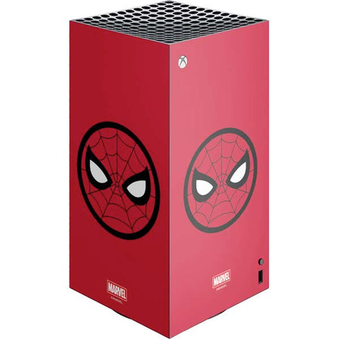 Marvel Spiderman Spiderman Emblem XBox Series X Digital Edition Console Skin